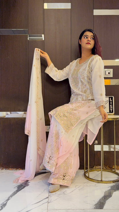 Nazneen Pakistani Sharara Set 02