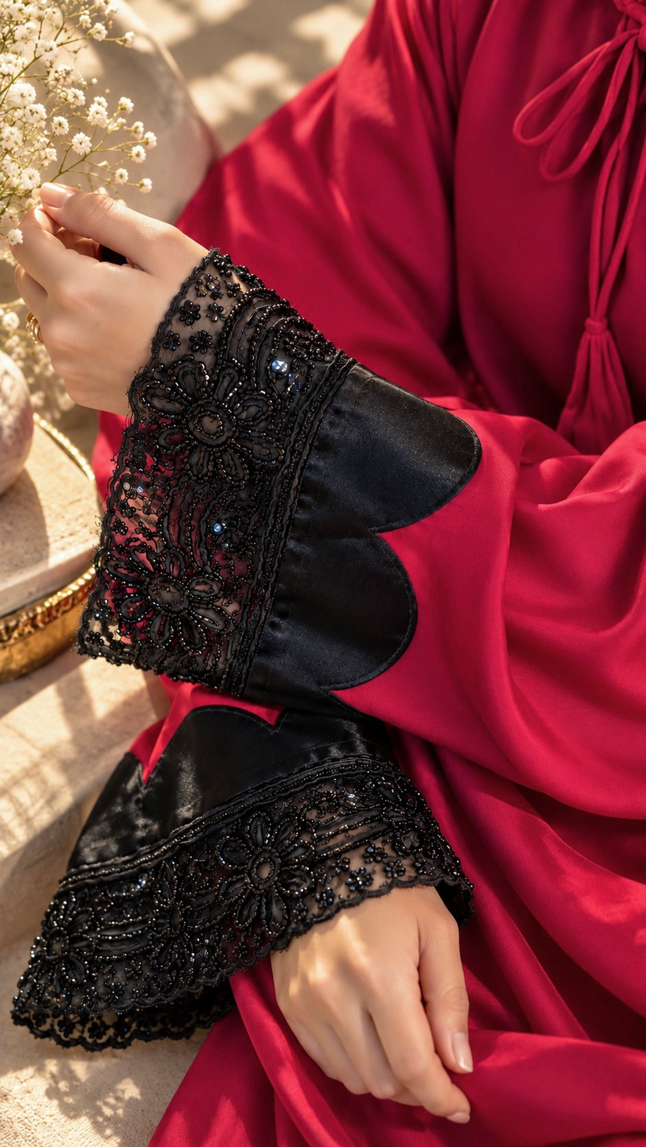 Gulaabo Pakistani Kaftan Set