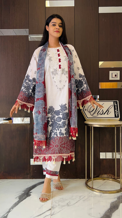 Laiba Pakistani Lawn Set 12