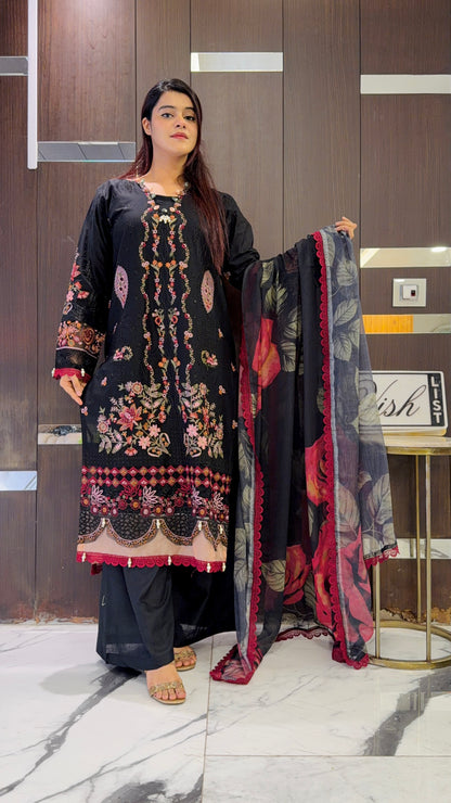 Izmir Pakistani Luxe Lawn Set 02