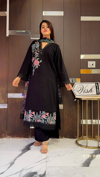 Jazmin Pakistani Luxe Lawn Set 03