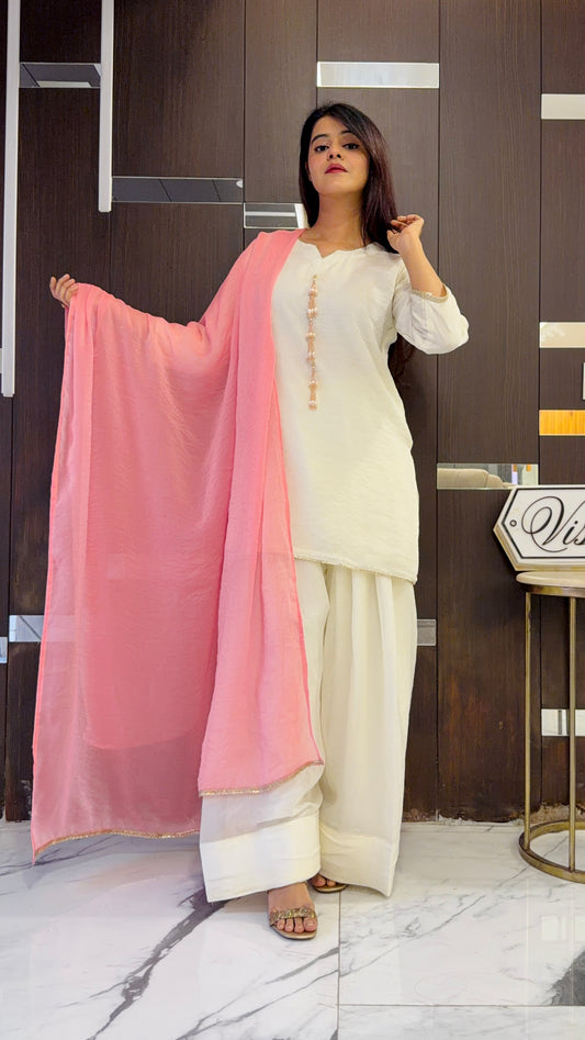 Sophia Solid Farshi Salwar Suit 01