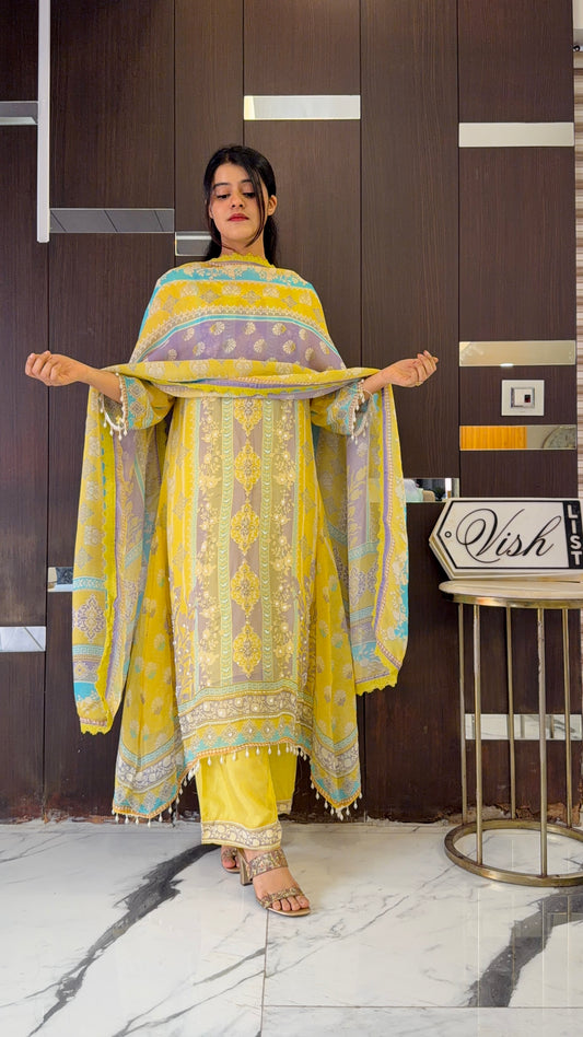 Nayab Pakistani Semi-Formal Set 09