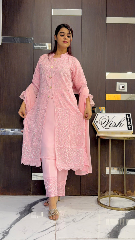 Zafrah Pakistani Formal Set 07