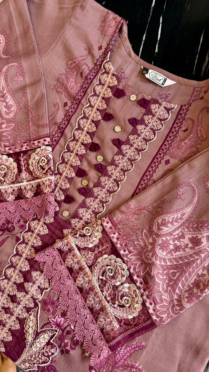 Pashmina Pakistani Farshi Salwar Suit 01