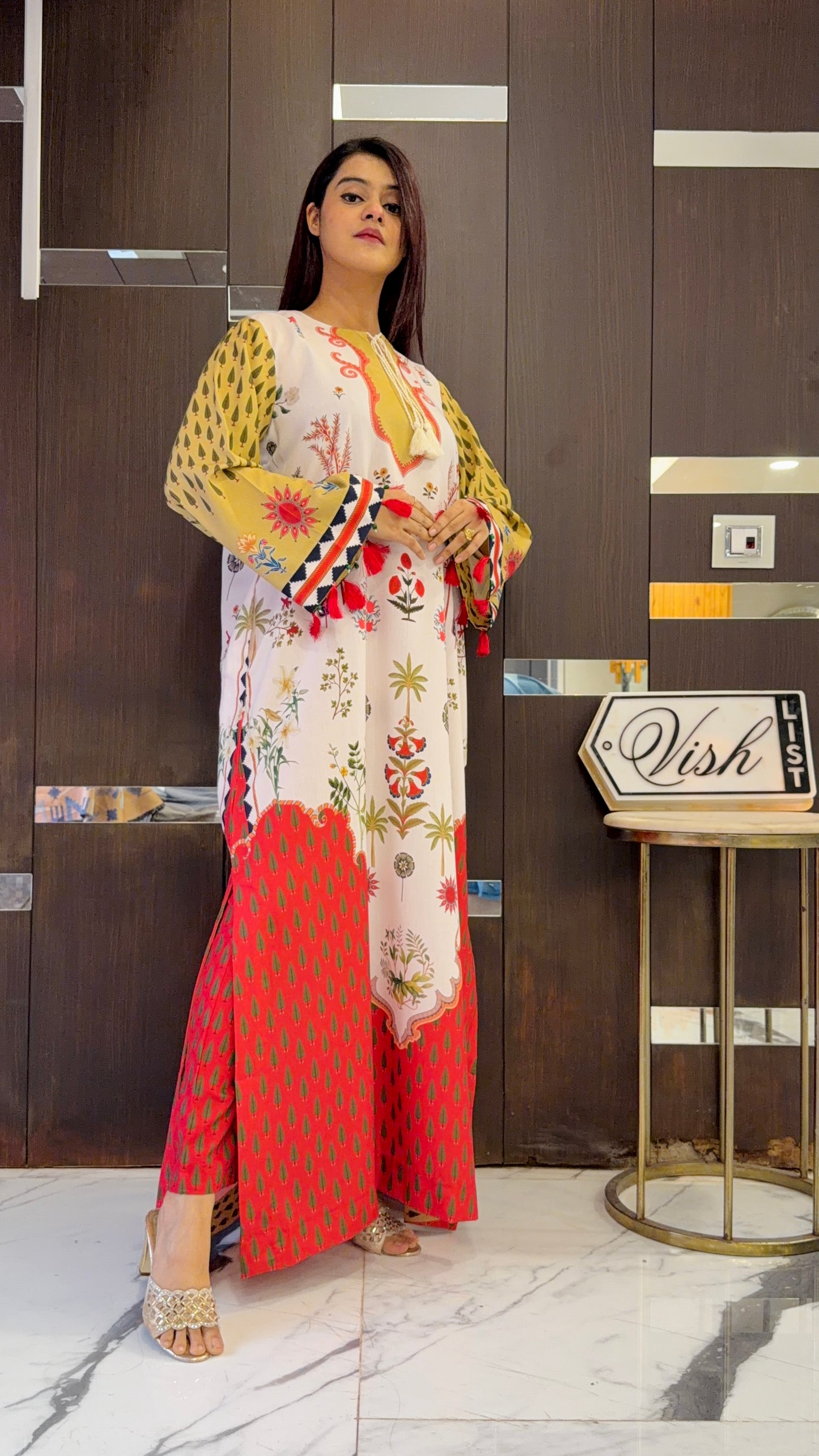 Samaya Pakistani Kaftan Co-ord Set 02