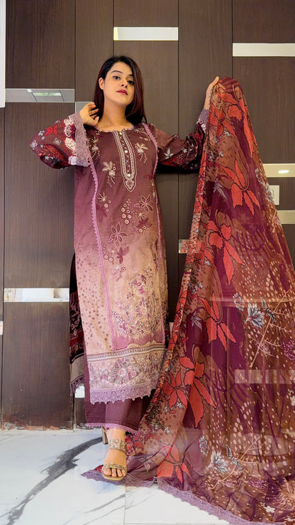 Masoom Pakistani Lawn Set 04