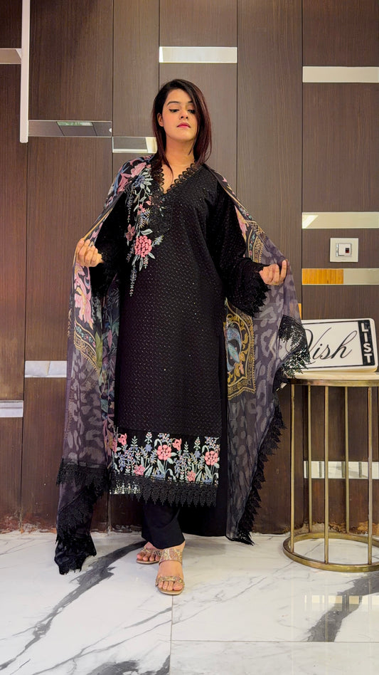 Jazmin Pakistani Luxe Lawn Set 03